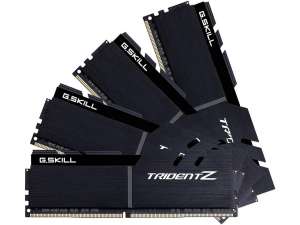G.SKILL DDR4 32GB (4x8GB) TridentZ 3600MHz CL16-16-16 XMP2 Black