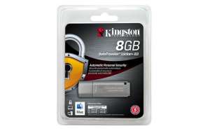 Kingston Data Traveler Locker G3 8GB USB 3.0 Data Security