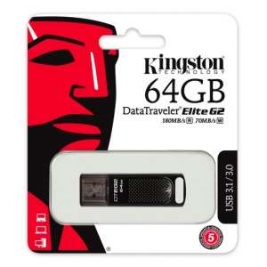 Kingston Data Traveler DT Elite G2 64GB metal 180/70MB/s
