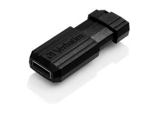 Verbatim PinStripe 64GB Black