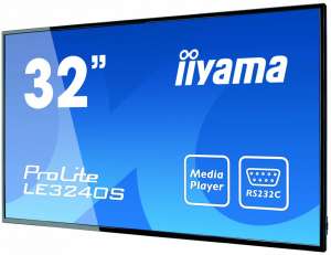IIYAMA 32 LE3240S-B2 VA,DVI,HDMI,USB,2x10W,FHD,12/7,