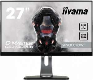 IIYAMA Monitor 27 GB2730QSU-B1 WQHD,75Hz,USB,HDMI,DP,PIVOT,1MS.