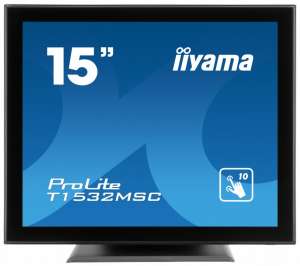 IIYAMA Monitor 15 T1532MSC-B5AG pojemnościowy 10pkt IP54 HDMI DP AG