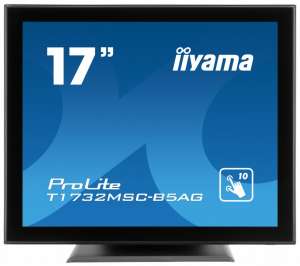 IIYAMA Monitor 17 T1732MSC-B5AG pojemnościowy 10pkt IP54 HDMI DP AG