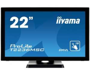 IIYAMA Monitor 21.5 T2236MSC-B2 10P DOTYKOWY HDMI/DVI/GŁOŚNIKI PCAP