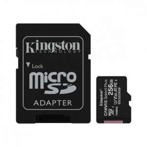 Kingston Karta microSD 256GB Canvas Select Plus 100/85MB/s