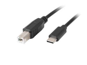 Kabel USB 2.0 Lanberg CM-BM 3m czarny
