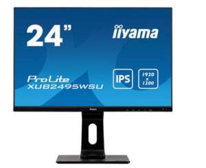 IIYAMA Monitor 24 cale XUB2495WSU-B3 IPS,PIVOT,16:10,DP,HDMI,VGA,4xUSB,2x2W