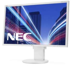 NEC Monitor 22 cale EA223WM biały W-LED TFT, DVI