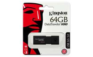 Pendrive Kingston DataTraveler 100 G3 64GB USB 3.0