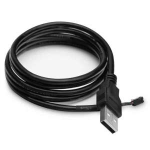 EK Water Blocks EK-Loop Connect externes USB Kabel - 1m czarny