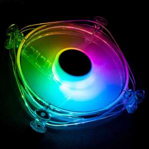Lamptron Icecloud + wentylator ARGB 120 PWM - przezroczysty