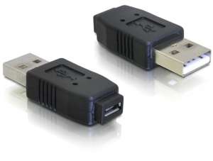 Delock Adapter Delock USB AM->USB Micro BF (USB 2.0)