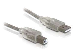 Delock Kabel Delock USB AM-BM 2.0 + Ferryt 0,5m