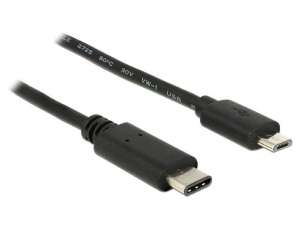 Delock Kabel USB Delock USB type-C(M) -> microiUSB (M) 2.0 1m