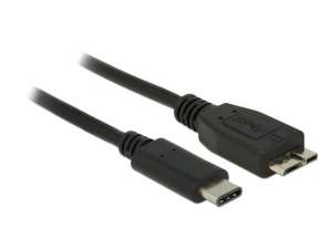 Delock Kabel USB Delock USB-C - micro USB M/M 3.1 Gen 2 0,5m czarny