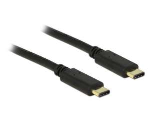 Delock Kabel USB Delock USB type-C(M) -> USB type-C(M) 2m czarny