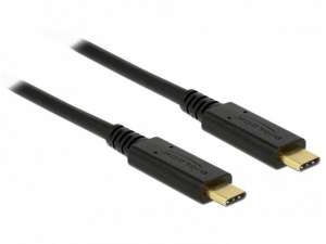 Delock Kabel Delock USB-C(M) - USB-C(M) 2.0 3m czarny e-marker