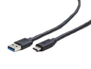 Gembird Kabel USB 3.0 typ C AM/CM/3m/czarny