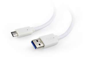 Gembird Kabel USB 3.0 typ C AM/CM/3m/biały