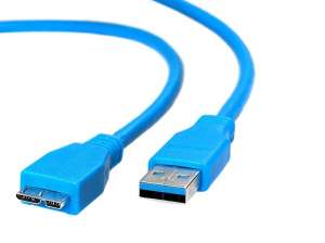 Maclean Kabel USB 3.0 Maclean MCTV-737 USB 3.0 A (M) - Micro USB 3.0 B (M) niebieski, 3m
