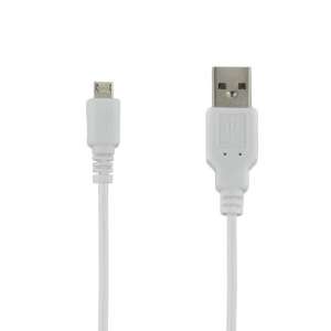 4world Kabel USB 2.0 MICRO 5pin, AM / B MICRO transfer/ładowanie 1.0m biały