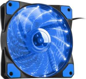 NATEC Wentylator do zasilacza/obudowy Genesis Hydrion 120 niebieski LED