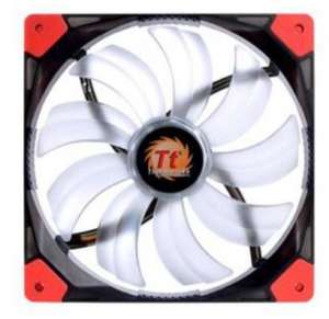 Thermaltake Wentylator Luna 14 LED Red (140mm, 1000 RPM) Retail/Box