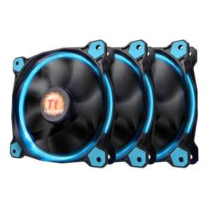 Thermaltake Riing 12 LED Blue 3 Pack (3x120mm, LNC, 1500 RPM) Retail/Box