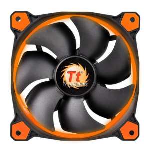 Thermaltake Wentylator Riing 14 LED Orange (140mm, LNC, 1400 RPM) Retail/Box