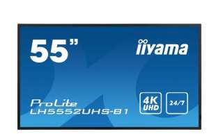 IIYAMA Monitor wielkoformatowy 54.6 cala LH5552UHS-B1 4K,24/7,SDM,IPS,ANDROID,500cd,DaisyChain