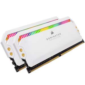 Corsair Pamięć DDR4 Dominator Platinum RGB 16GB/3200 (2*8GB) WHITE CL18