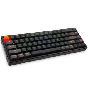 Keychron K6 HS ALU Klawiatura Gamingowa  Brown-Switch RGB - czarna US-Layout