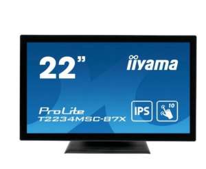 IIYAMA Monitor wielkoformatowy  21.5 cala T2234MSC-B7X POJ.10PKT.IP65,HDMI,DP,350cd,7H