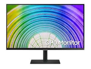 Samsung Monitor 27 cali LS27A600UUUXEN VA WQHD 16:9 5ms 1x(USB-C) LAN (RJ45) płaski 3Y