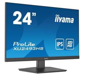 IIYAMA Monitor 24 cale XU2493HS-B4 IPS.HDMI.DP.VGA.2xW.4MS. 