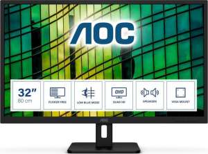 AOC Q32E2N 31.5 cali IPS HDMI DP Głośniki 