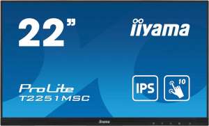 IIYAMA Monitor 22 cale T2251MSC-B1 10 PKT.,IPS,HDMI,DP