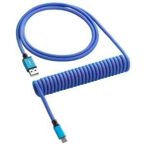 CableMod Classic Coiled Keyboard Cable USB-C na USB Typ A Galaxy Blue - 150cm