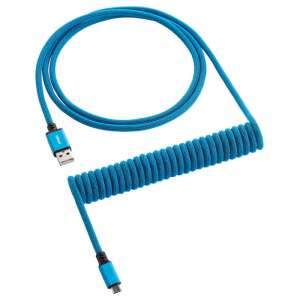 CableMod Classic Coiled Keyboard Cable Micro USB na USB Typ A Spectrum Blue - 150cm