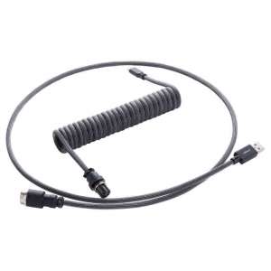 CableMod Pro Coiled Keyboard Cable USB-C na USB Typ A Carbon Grey - 150cm