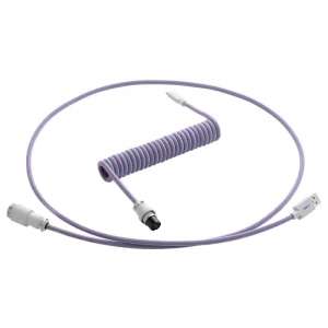 CableMod Pro Coiled Keyboard Cable USB-C na USB Typ A Rum Raisin - 150cm