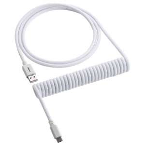 CableMod Classic Coiled Keyboard Cable USB-C na USB Typ A Glacier White - 150cm