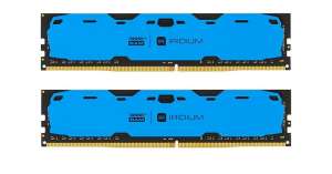 GOODRAM DDR4 IRIDIUM 8GB/2400(2 *4GB) 15-15-15 512*8 Niebieska