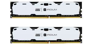 GOODRAM DDR4 IRIDIUM 8GB/2400(2*4GB) 15-15-15 512*8 Biała