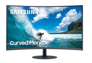 Samsung Monitor 27 cali LC27T550FDRXEN VA 1920x1080 FHD 16:9 4 ms (GTG) +głośniki zakrzywiony