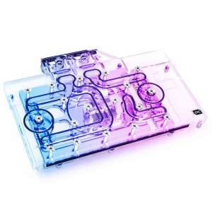 Alphacool Eisblock Aurora GPX-N RTX 3080/3090 GameRock wraz z Backplate - Acryl + Nickel