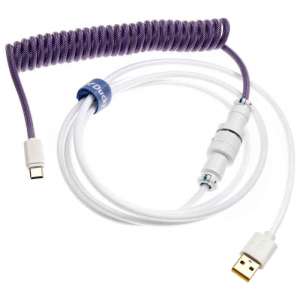 Ducky Premicord Creator Spiralkabel USB Typ C naTyp A - 1.8m