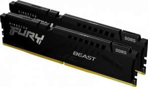Kingston Pamięć DDR5 Fury Beast Black 16GB(2* 8GB)/4800  CL38