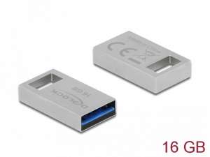 Delock Pendrive 16GB USB 3.0 micro Metalowa obudowa 